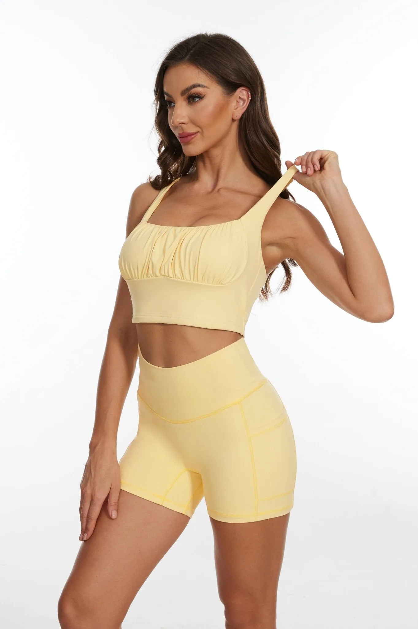 Sunbeam Sculpt Crossback Sports Bra