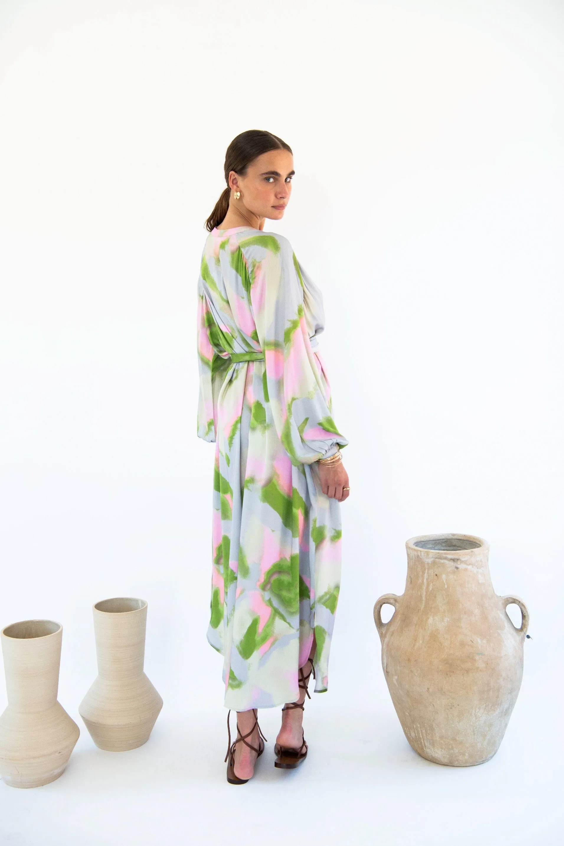 Sunita Satin TENCEL™ Maxi Dress | Multiple Colours
