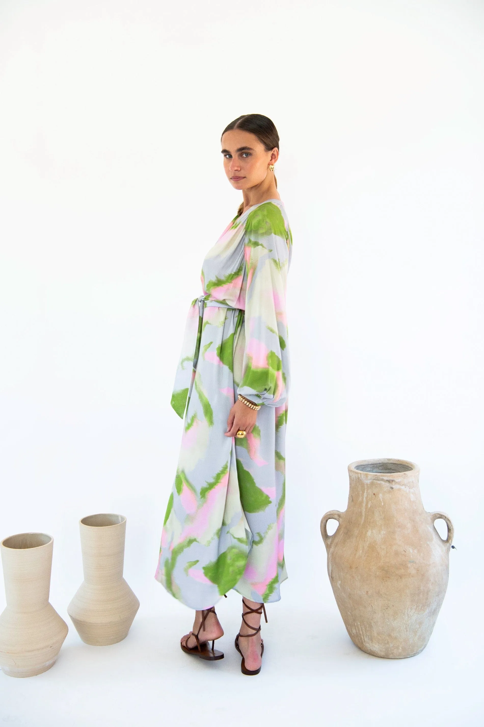 Sunita Satin TENCEL™ Maxi Dress | Multiple Colours