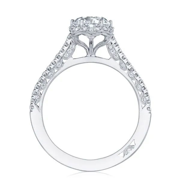 Tacori Pave Diamond Engagement Ring