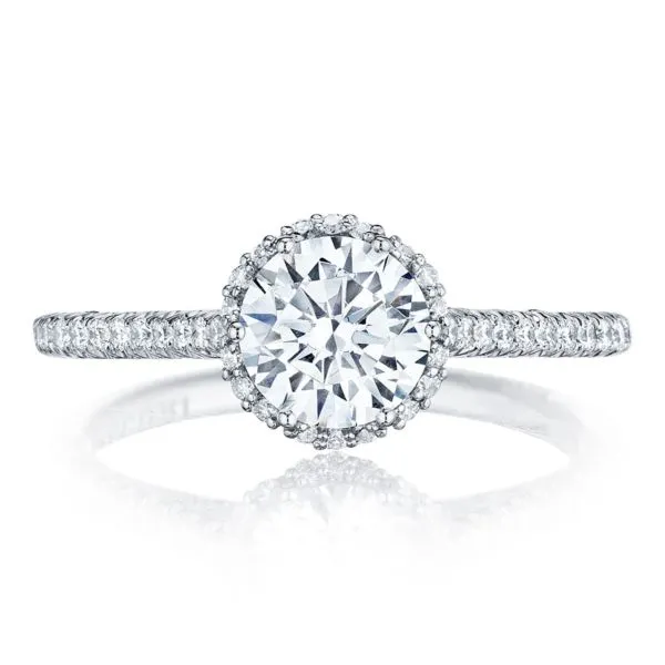 Tacori Pave Diamond Engagement Ring