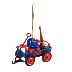 Team Wagon Ornament, Chicago Cubs,3ot4204wgn