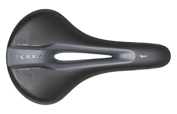 Terry Saddle Figura Mens Black Fitness