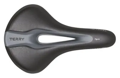Terry Saddle Figura Womens Black Fitness