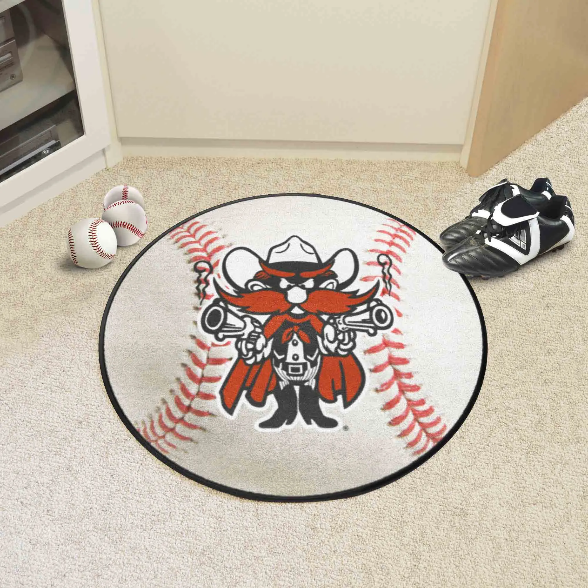 Texas Tech University Baseball Mat
