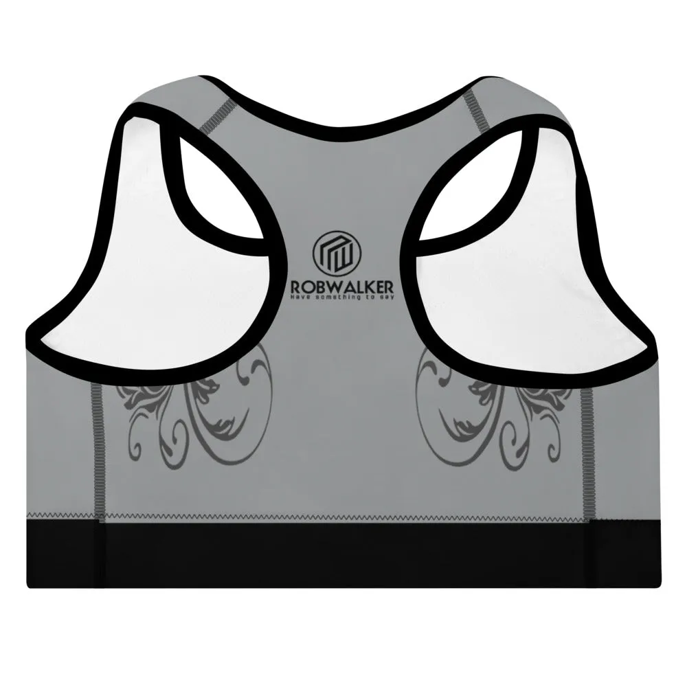 The Tricia FiligreePadded Sports Bra
