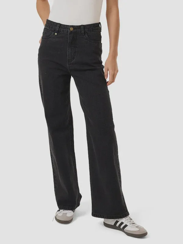 Thrills Cherry Stretch Jean - Aged Black