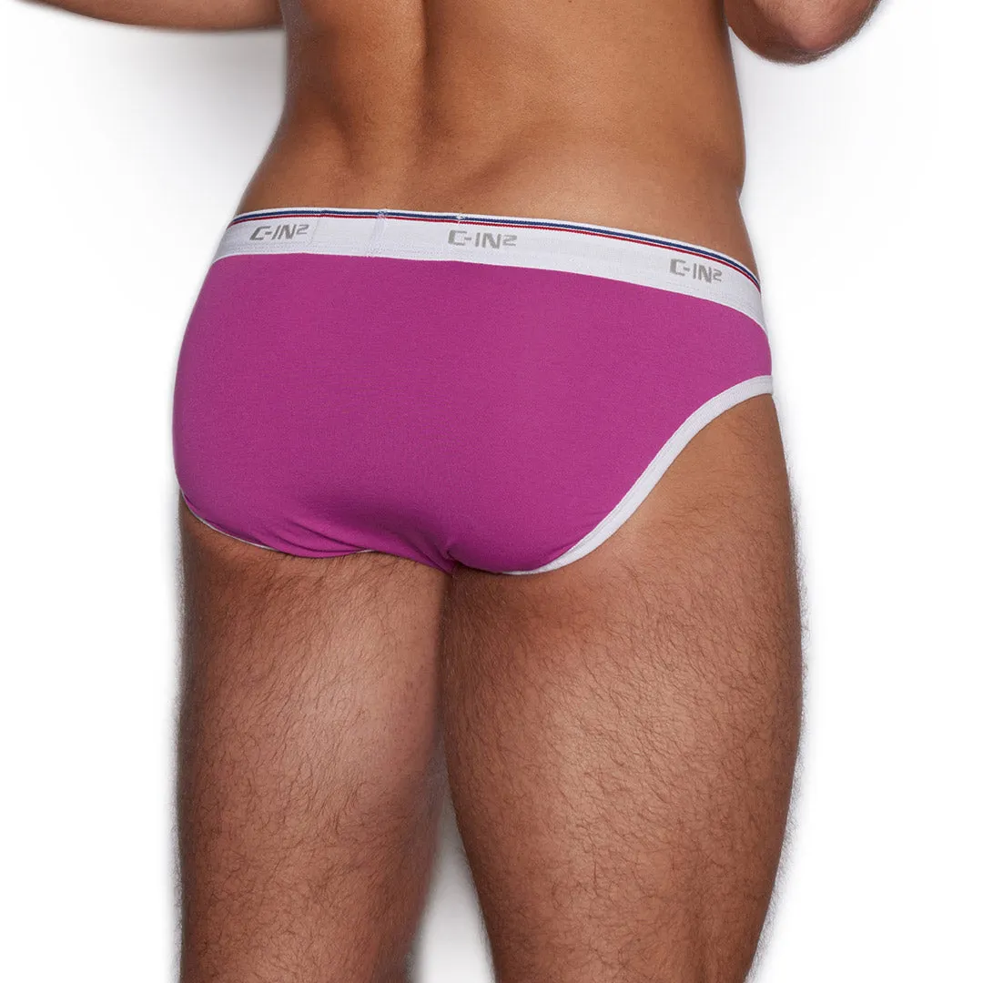 Throwback Sport Brief Pierre Pink