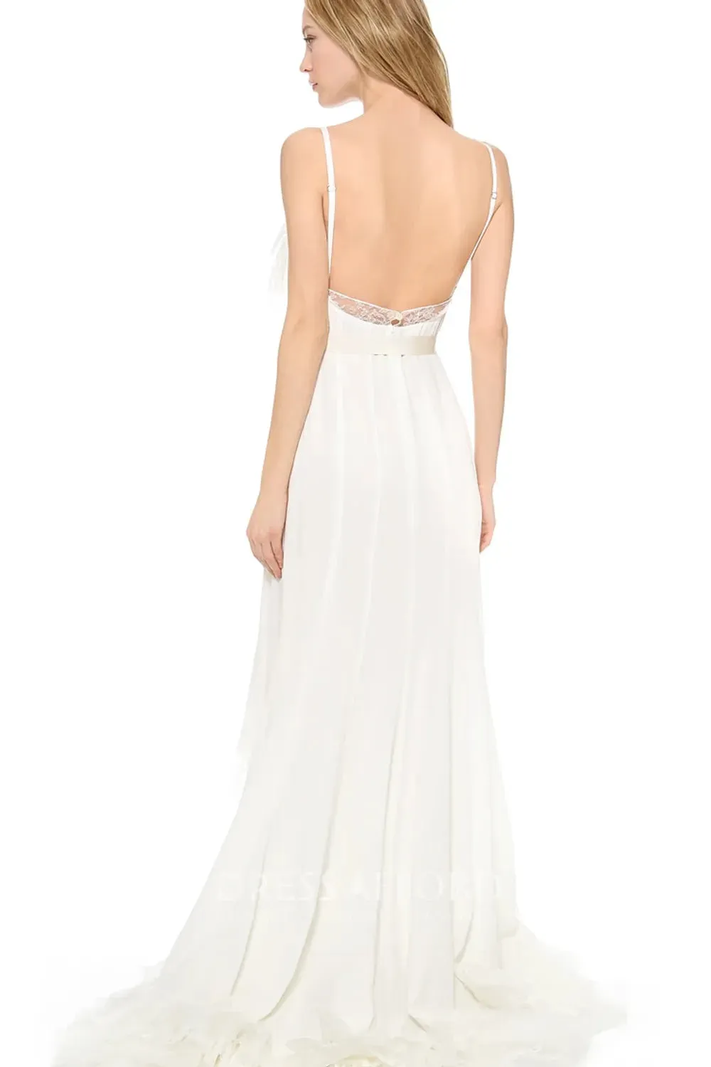 Tiered Ruffle Gown