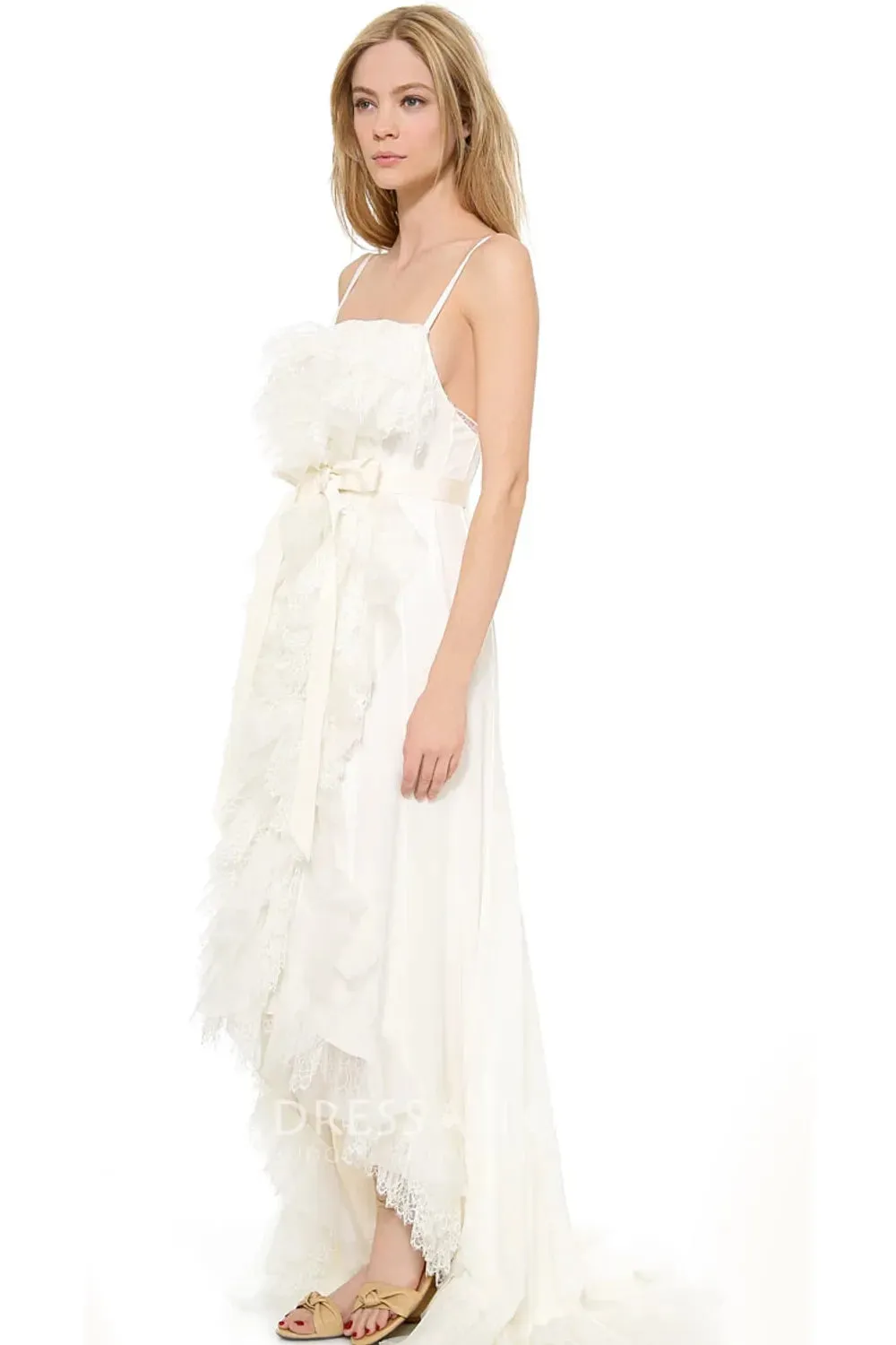 Tiered Ruffle Gown