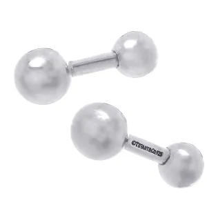 Tiffany & Co. Barbell Cufflinks