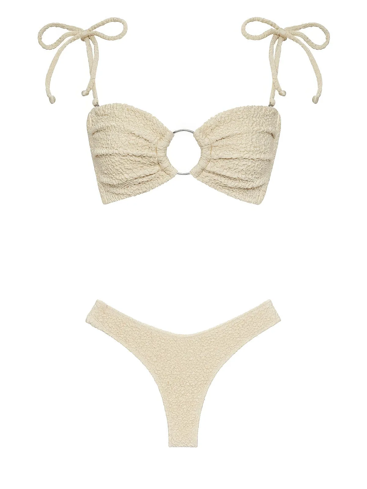 Tori Ties Bandeau-Lulu Bikini