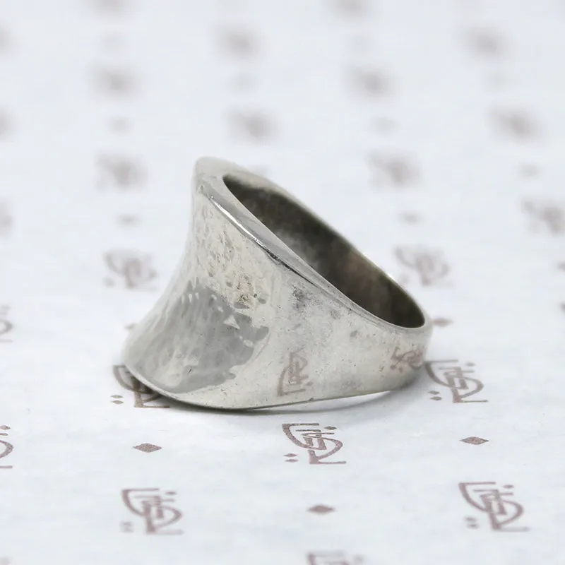 Tough & Sophisticated Chunky Silver Band
