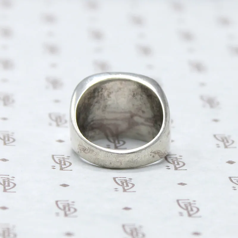 Tough & Sophisticated Chunky Silver Band