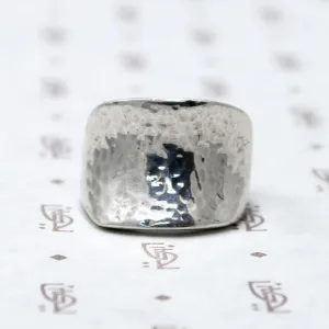 Tough & Sophisticated Chunky Silver Band