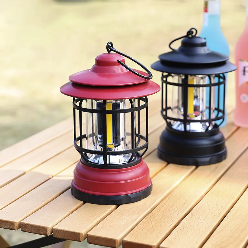 ✨Tragbare Retro Camping Lampe