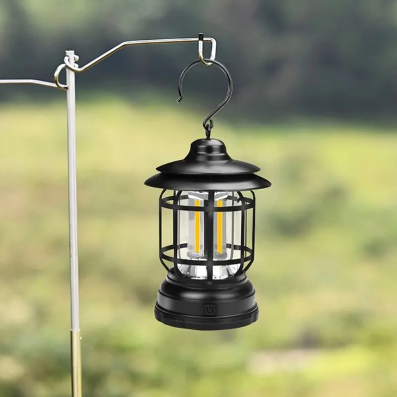 ✨Tragbare Retro Camping Lampe