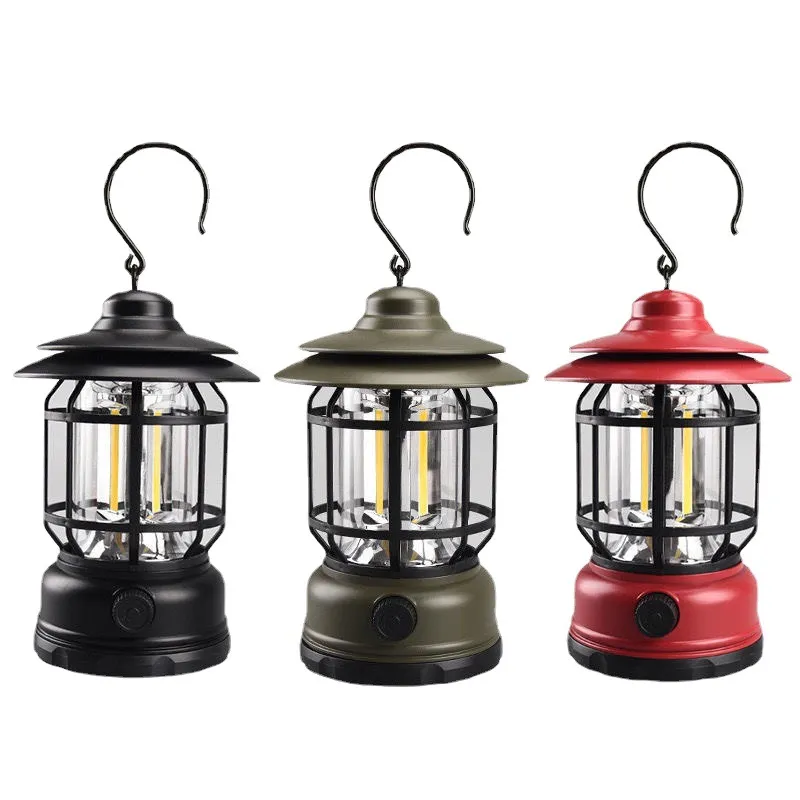 ✨Tragbare Retro Camping Lampe