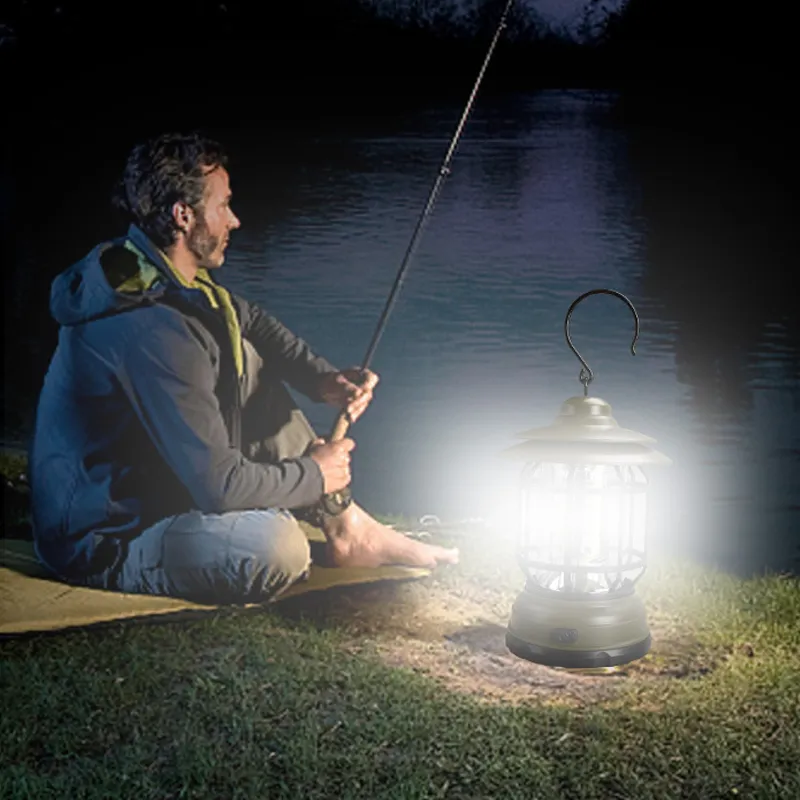 ✨Tragbare Retro Camping Lampe