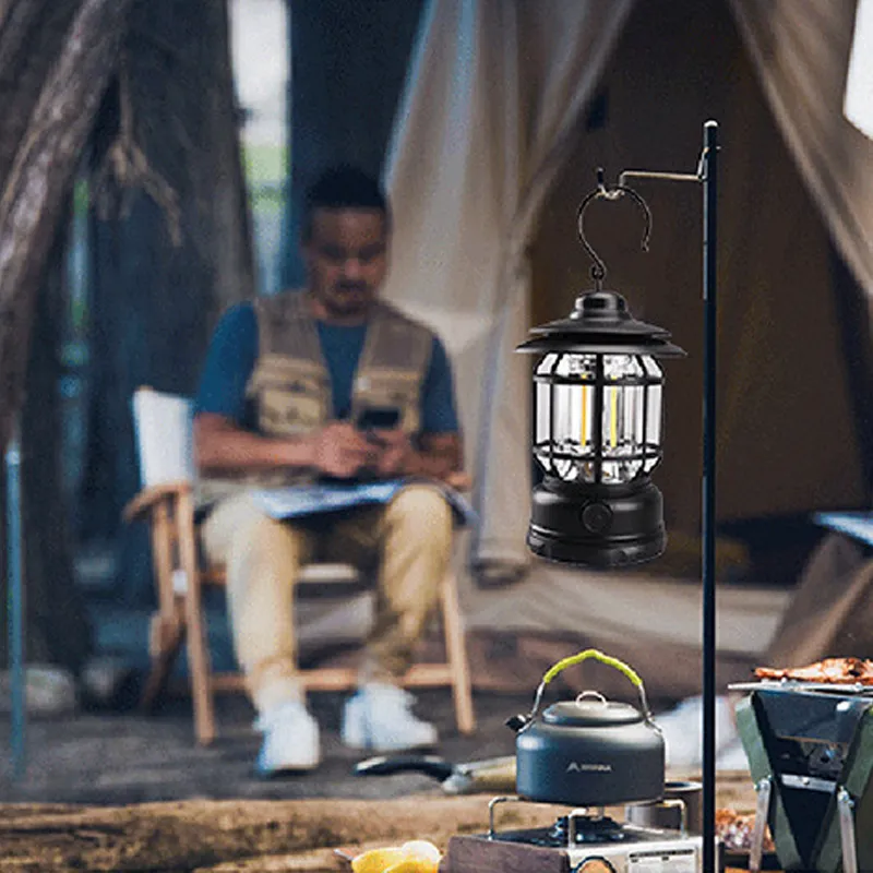 ✨Tragbare Retro Camping Lampe