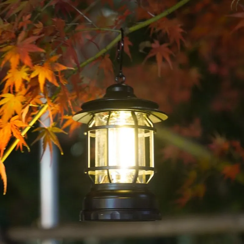 ✨Tragbare Retro Camping Lampe