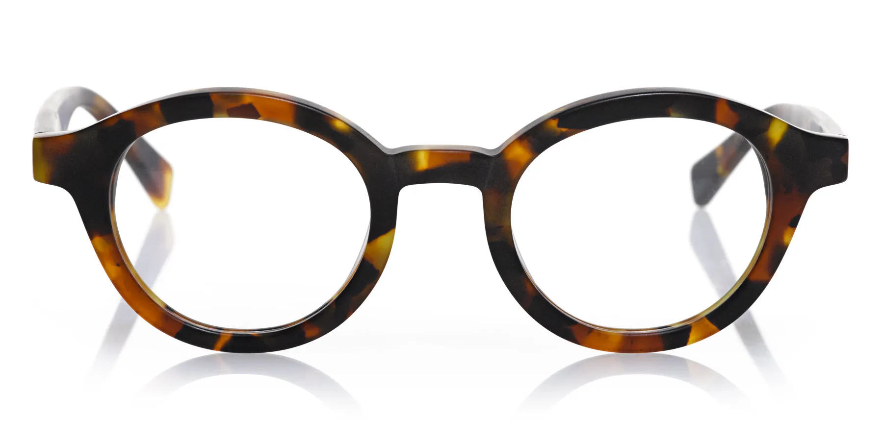 TV Party Average Color 30 - Matte Tortoise Front and Temple