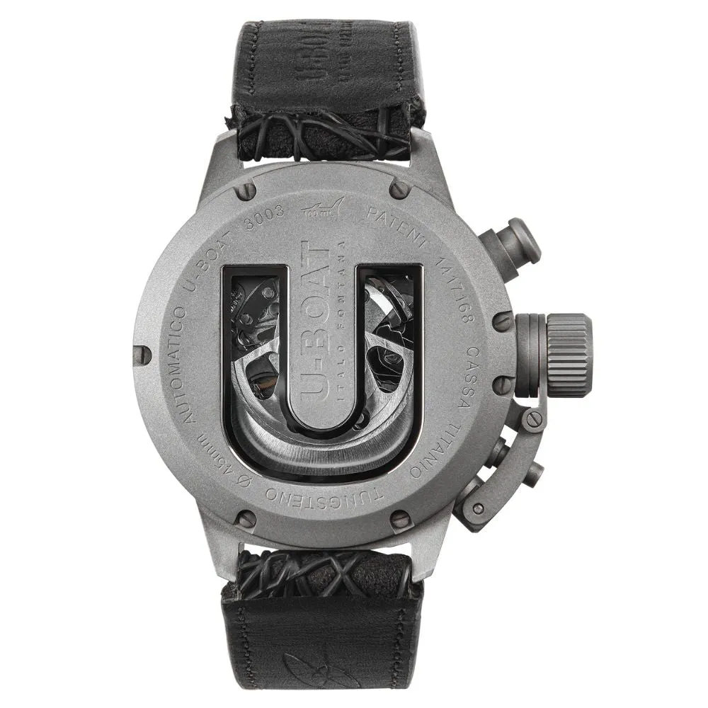 U-Boat Classico 45 titanium tungsten blue 3003