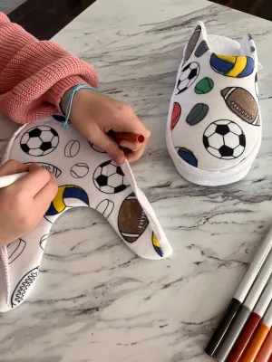 U-Color Sports Printed Zlipperz