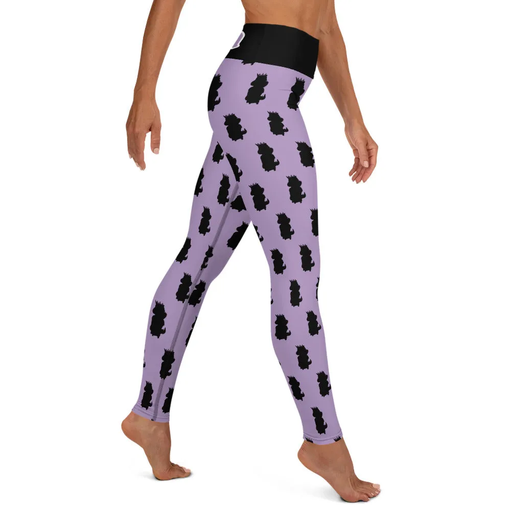 Unicorn Queen Yoga Leggings by Sovereign