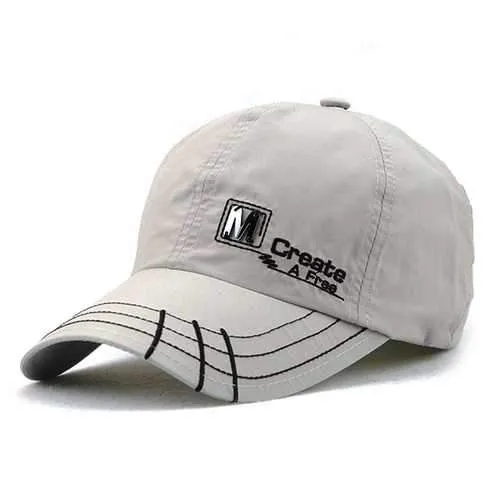 Unisex Baseball Embroidery Caps Summer Sunscreen Hip-Hop Cap Quick Drying Hats