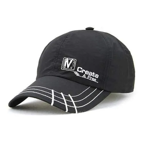 Unisex Baseball Embroidery Caps Summer Sunscreen Hip-Hop Cap Quick Drying Hats