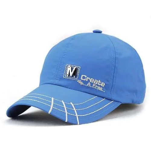 Unisex Baseball Embroidery Caps Summer Sunscreen Hip-Hop Cap Quick Drying Hats