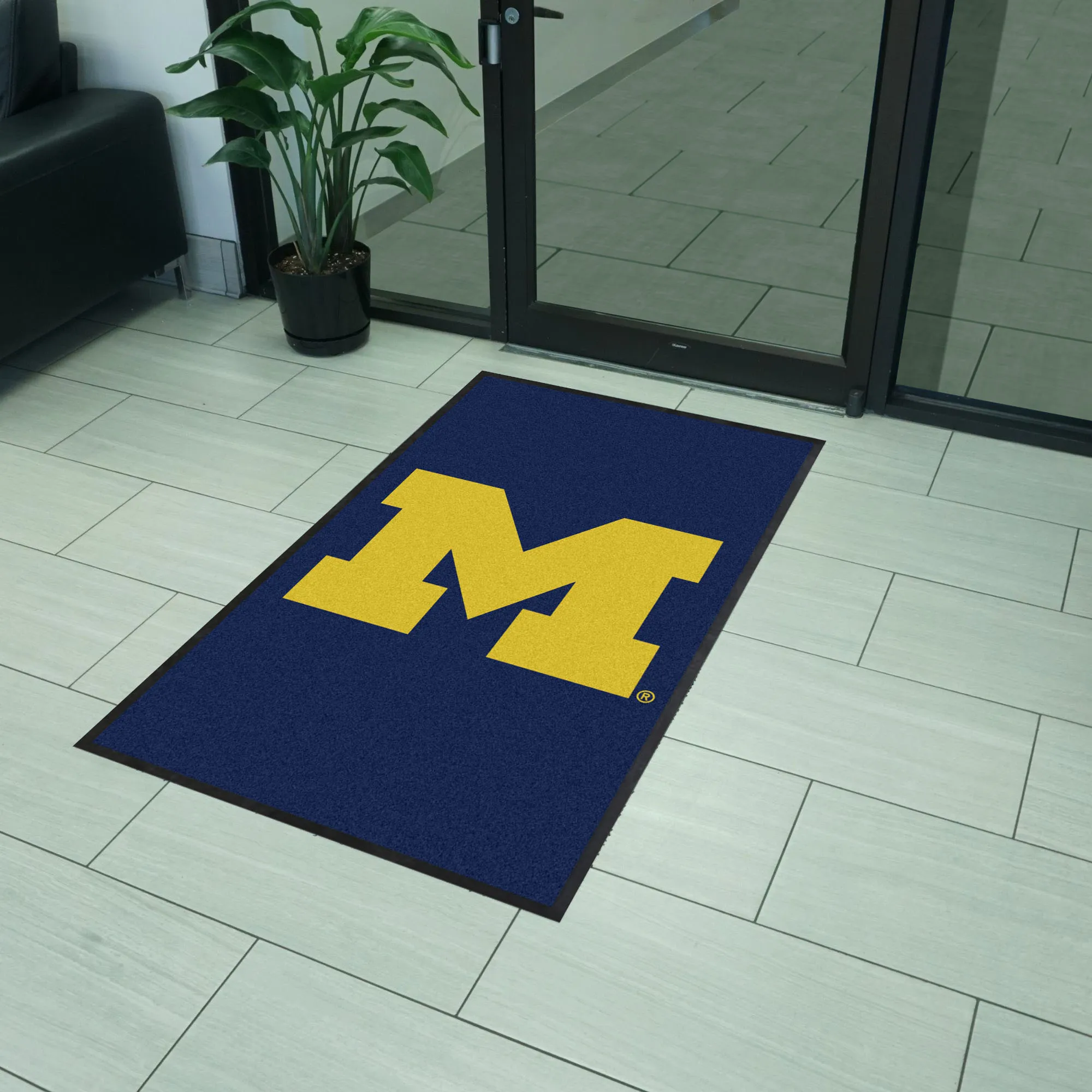 University of Michigan 3X5 Logo Mat - Portrait