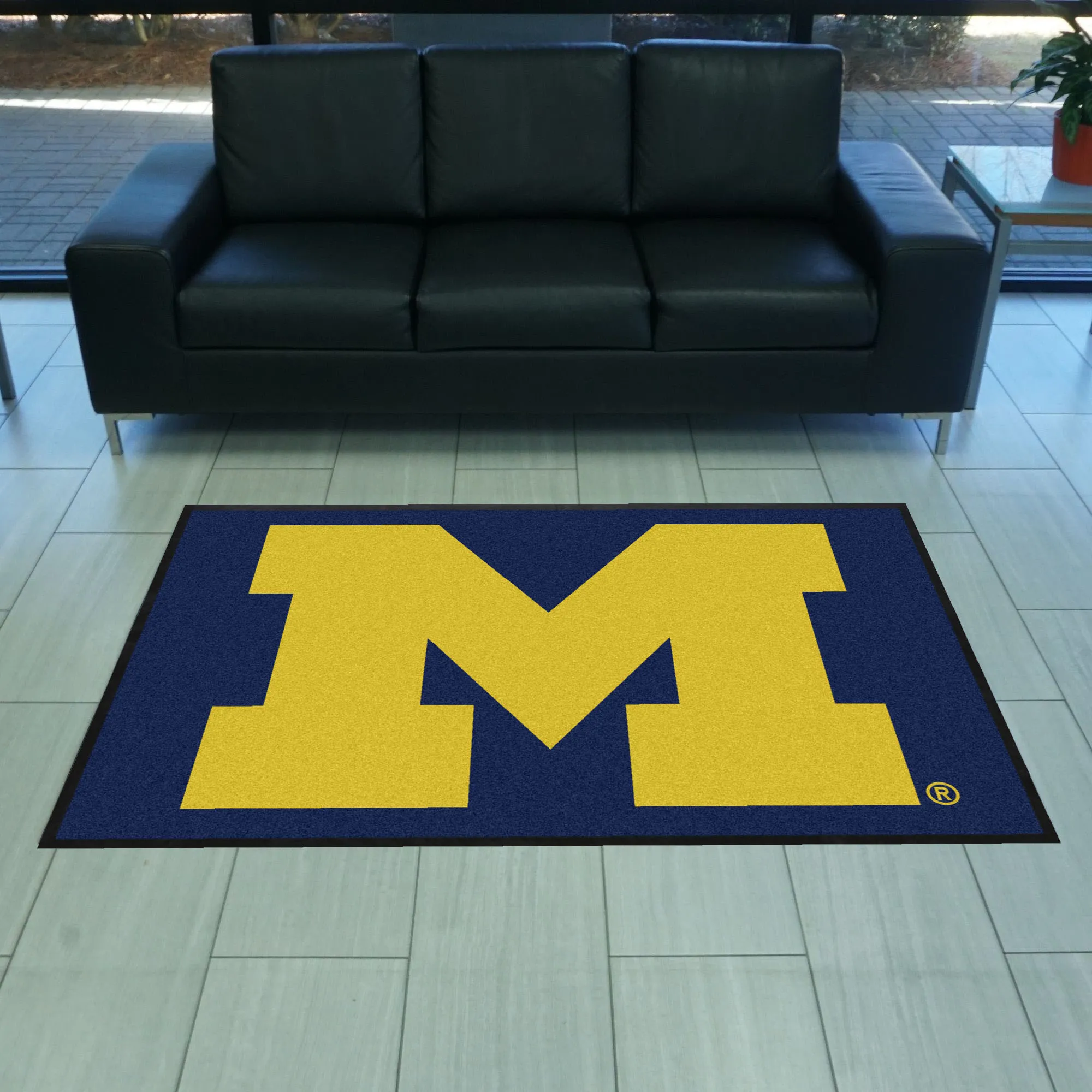 University of Michigan 4X6 Logo Mat - Landscape