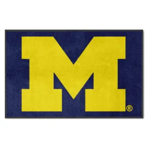 University of Michigan 4X6 Logo Mat - Landscape