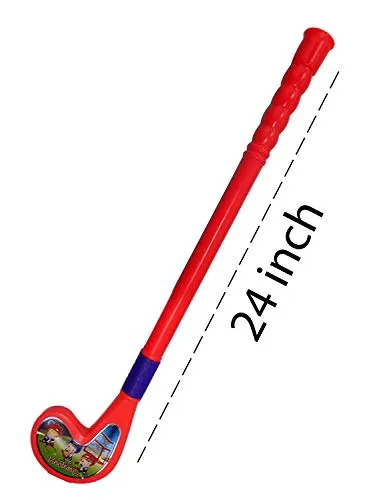 Verbier Hockey Set for Kids 2 Hockey Sticks 1 Ball Kids Party Return Gift (3-5 Year) Pack of 1