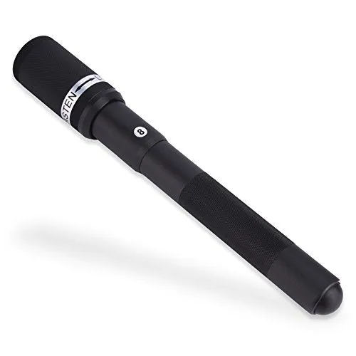 VGEBY 12.6 Inch Cue Extender Aluminum Alloy Billiard Holder Push On Telescopic Cue Extension (Color : Black)