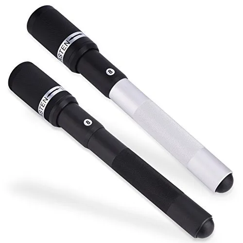 VGEBY 12.6 Inch Cue Extender Aluminum Alloy Billiard Holder Push On Telescopic Cue Extension (Color : Black)
