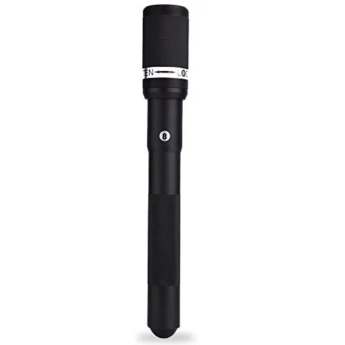 VGEBY 12.6 Inch Cue Extender Aluminum Alloy Billiard Holder Push On Telescopic Cue Extension (Color : Black)