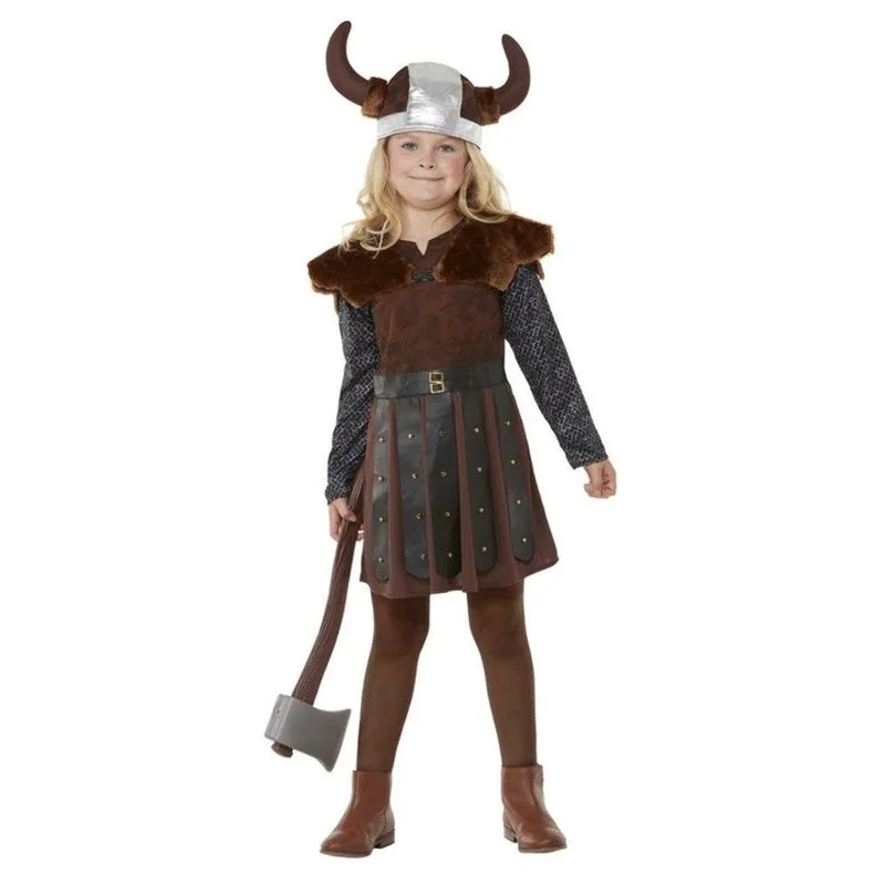 Viking Princess Costume, Brown