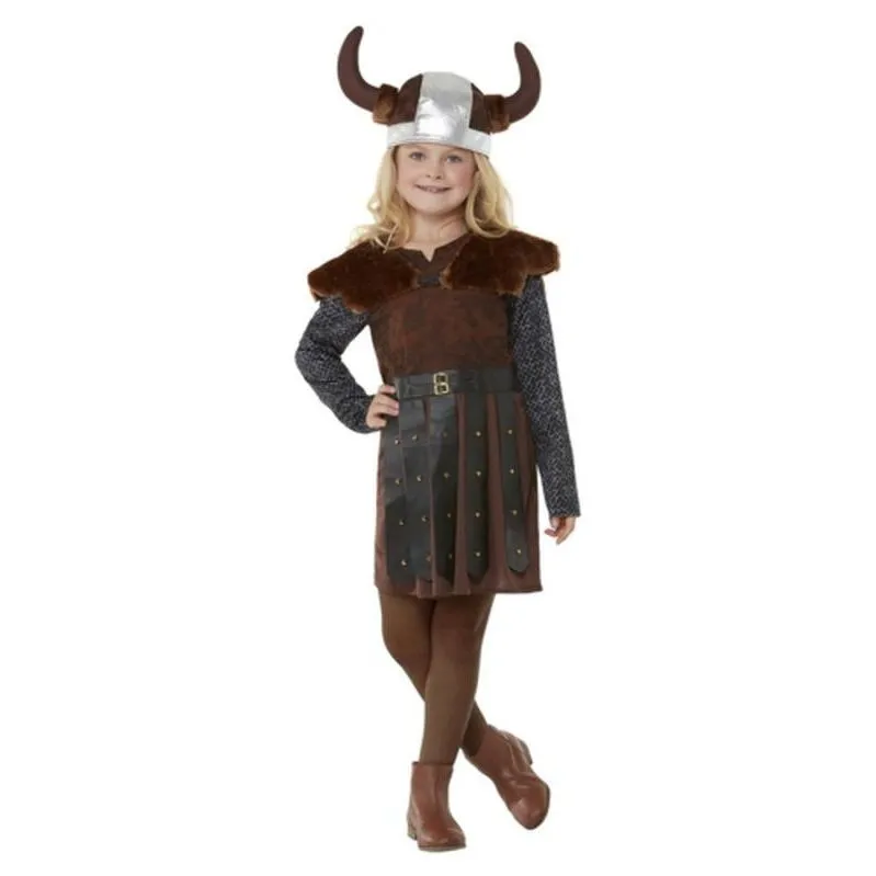 Viking Princess Costume, Brown