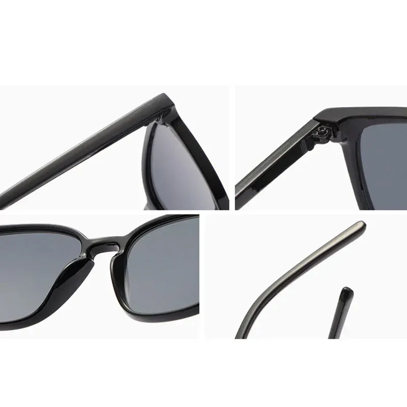 Vintage Square Women Sunglasses Luxury Men Mirror Sun Glasses Retro Female Shades