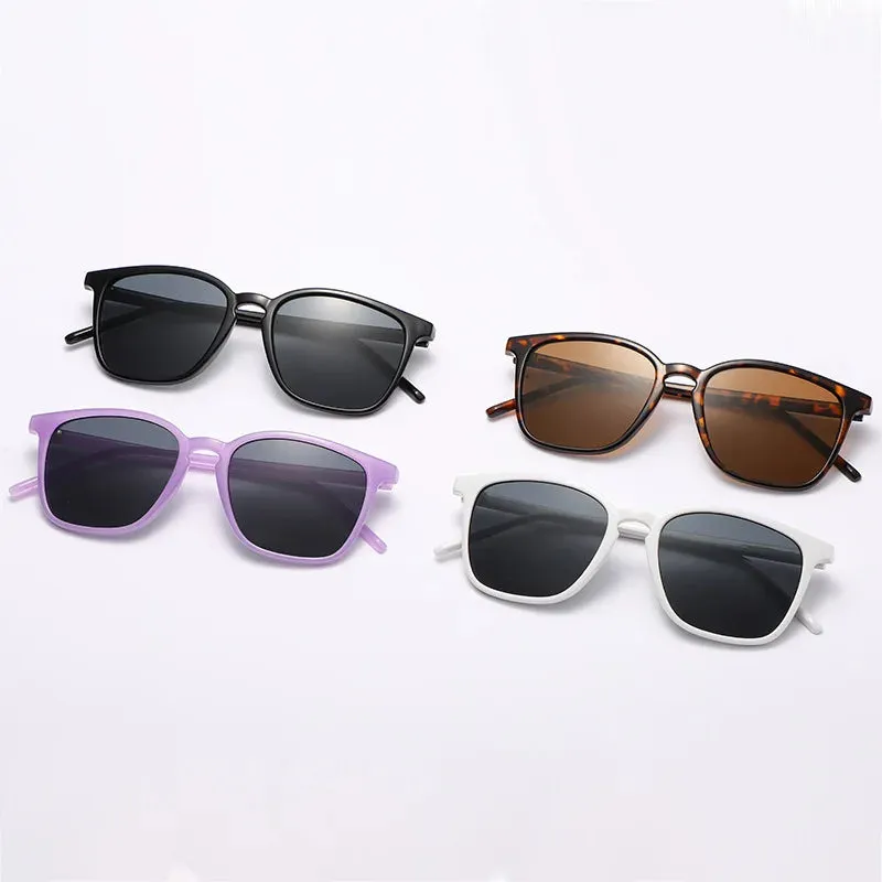 Vintage Square Women Sunglasses Luxury Men Mirror Sun Glasses Retro Female Shades