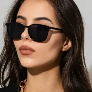 Vintage Square Women Sunglasses Luxury Men Mirror Sun Glasses Retro Female Shades