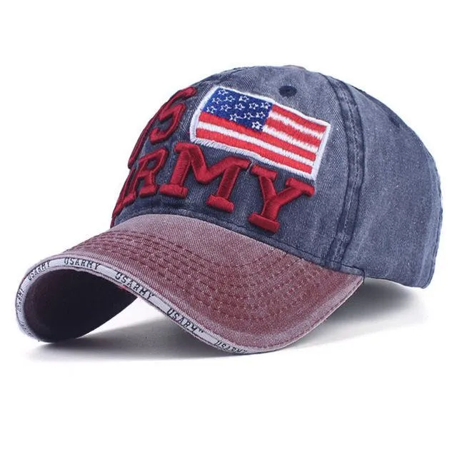 West Louis™ "US Army" Embroidery Baseball Cap