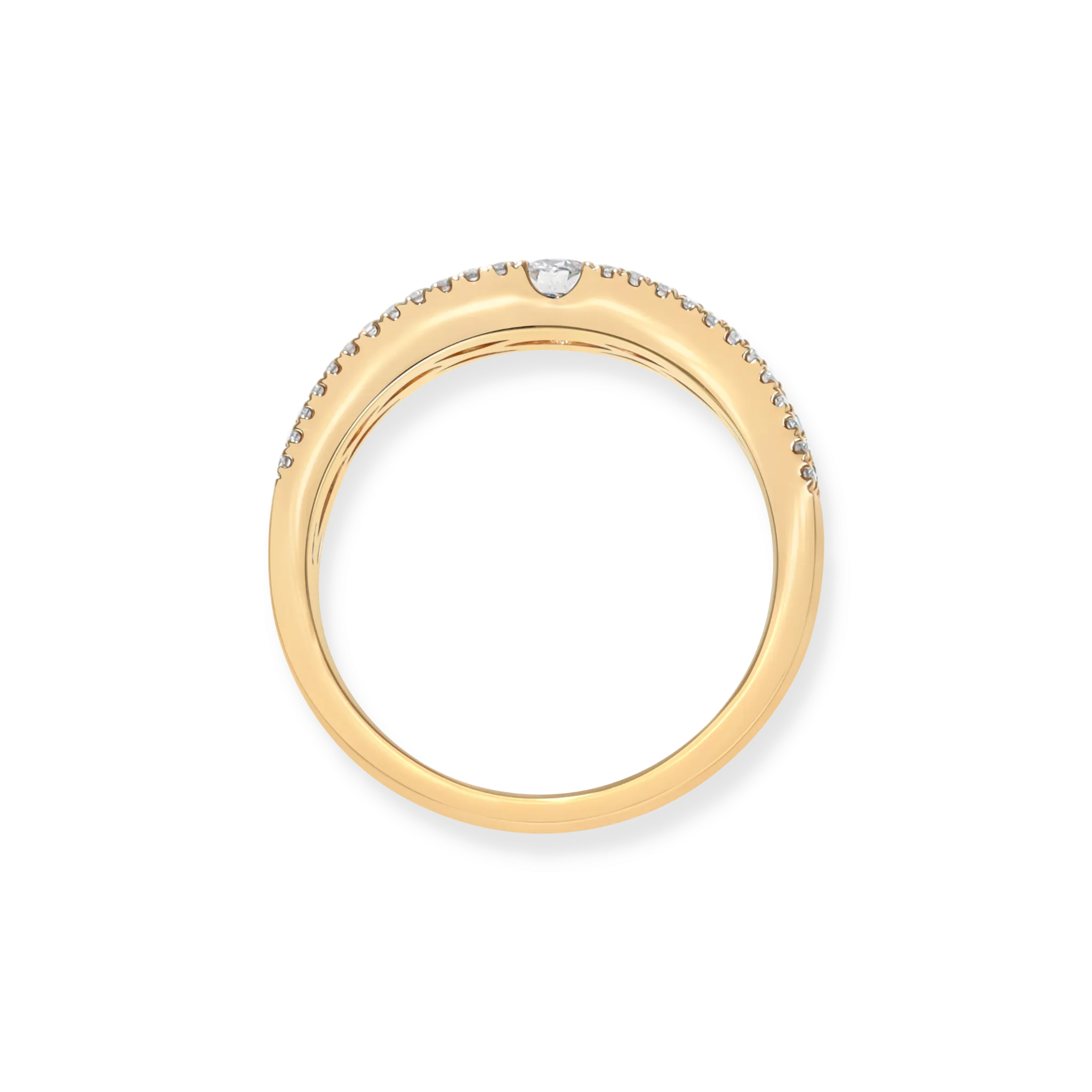 WHITE DIAMOND SOLITAIRE RING
