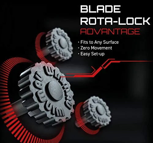 WINMAU Plastic Blade 5 Bristle Dartboard with All-New Thinner Wiring for Higher Scoring and Reduced Bounce-Outs (Multicolour)