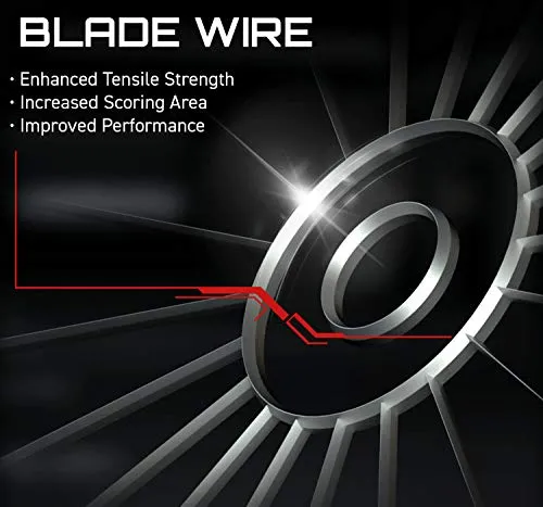 WINMAU Plastic Blade 5 Bristle Dartboard with All-New Thinner Wiring for Higher Scoring and Reduced Bounce-Outs (Multicolour)