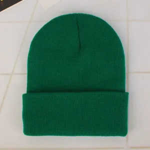 Winter Hats for Woman New Beanies Knitted Fluorescent Hat Girls Autumn Female Beanie Caps Warmer Bonnet Ladies Casual Cap