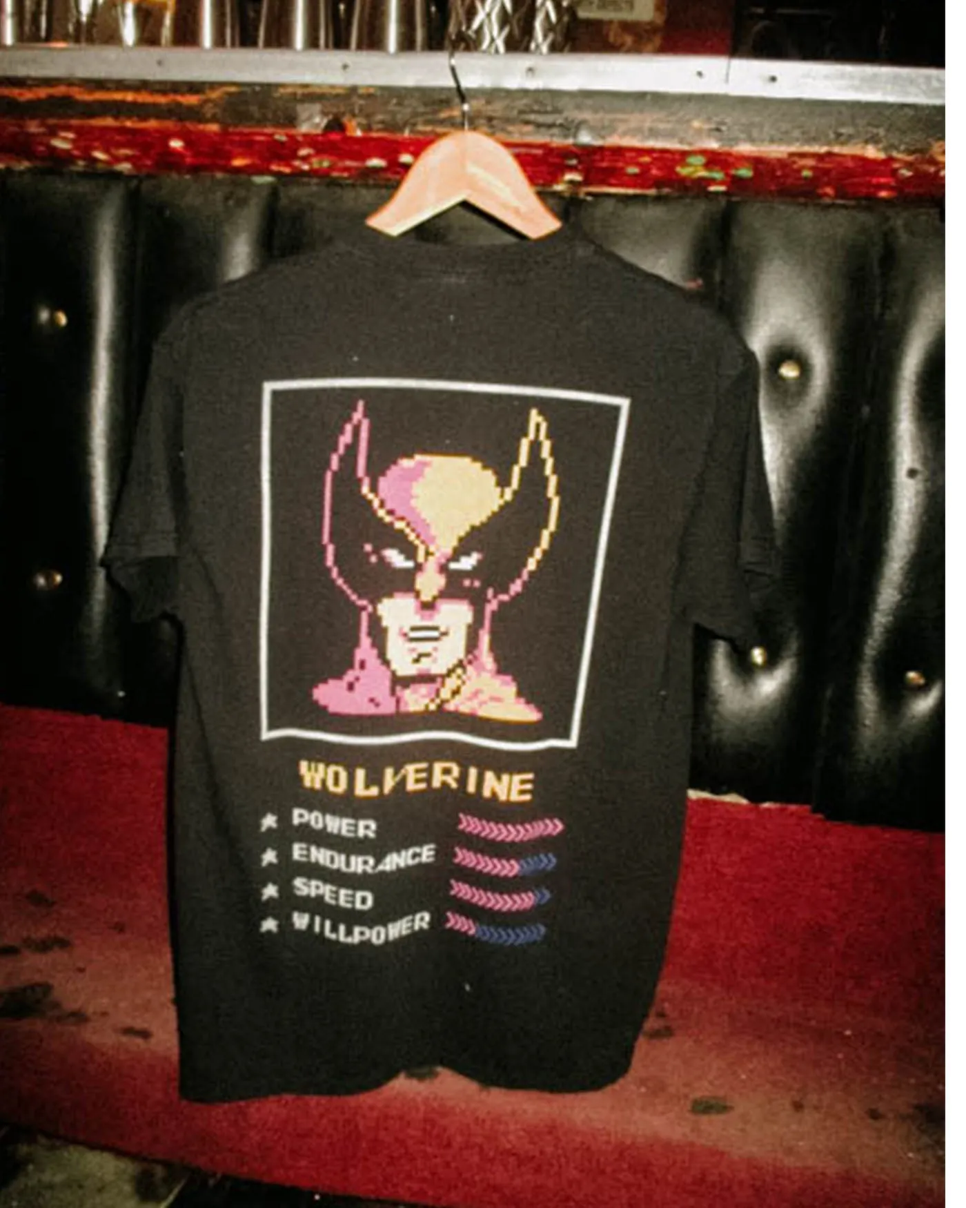 Wolverine 8-Bit Flea Market Tee